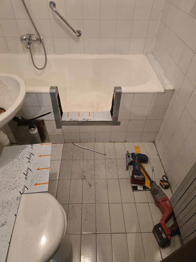 Izrezivanje kade postupak 2